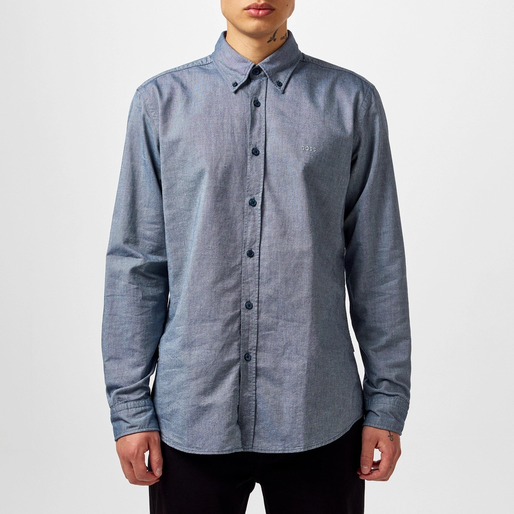 Hugo Boss Rickert Long Sleeve Shirt - Navy 418